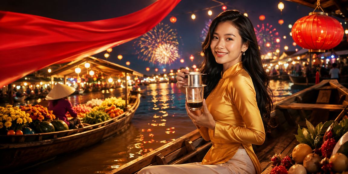 Người dùng vùng Mekong kiểm tra hoàn tiền và số dư tài khoản 7502 bên tách cà phê sáng